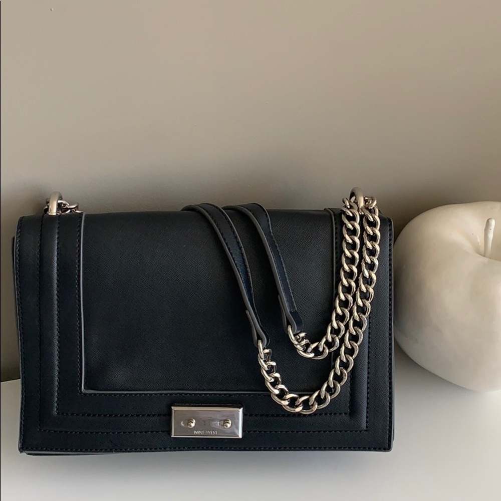 Black Nine West purse